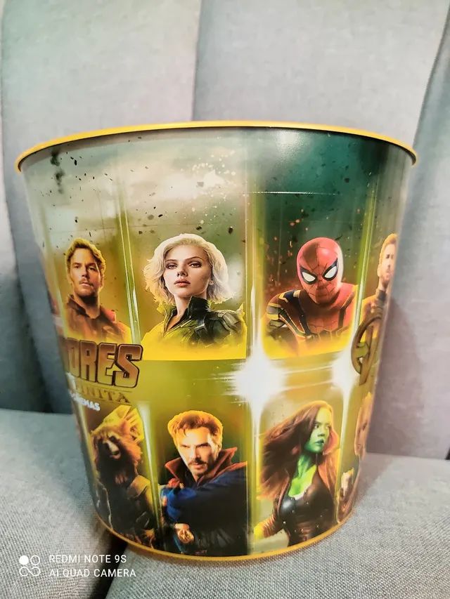 Balde de pipoca Vingadores - Guerra Infinita - Foto 2