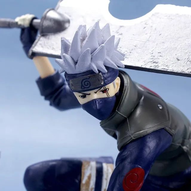 Action Figure Naruto Kakashi Espada Anbu Boneco Anime Hatake (Entrega Grátis*) - Foto 4