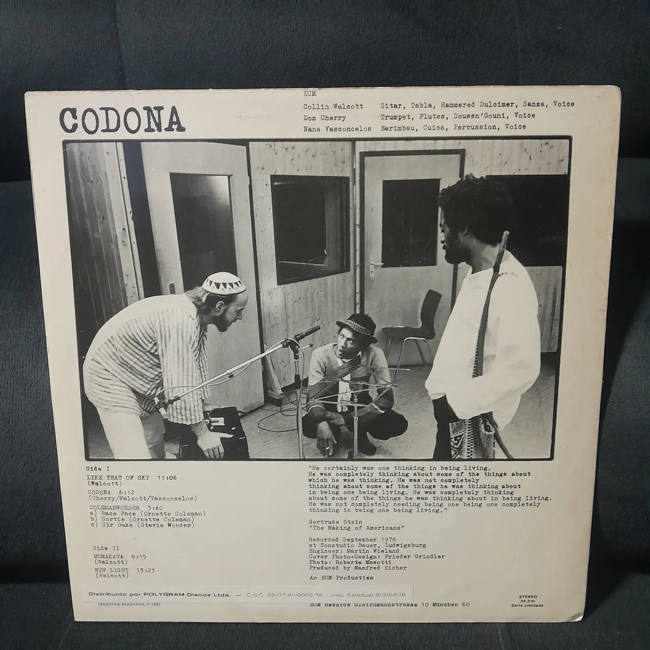 Lp vinil Codona - Foto 2