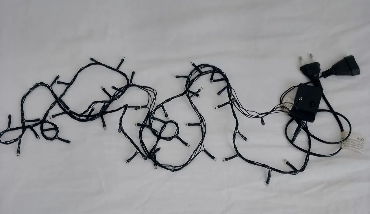 LED pisca colorido de natal 