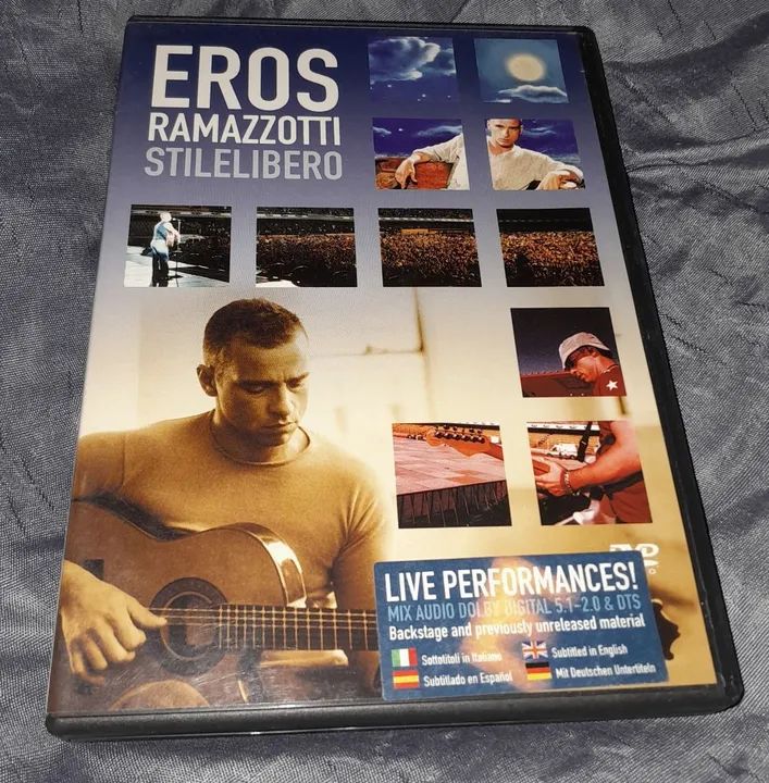 Dvd eros ramazzotti stilelibero