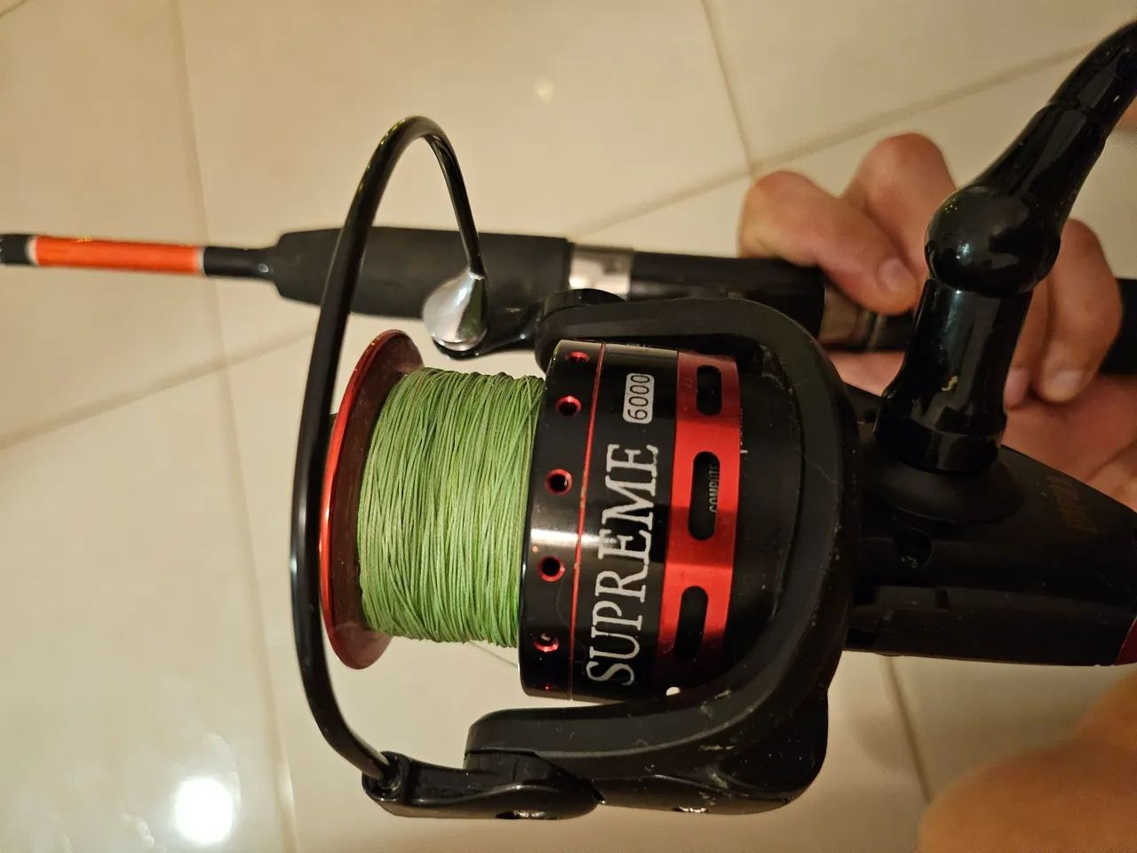 Conjunto vara e carretilha e vara e molinete - Foto 3