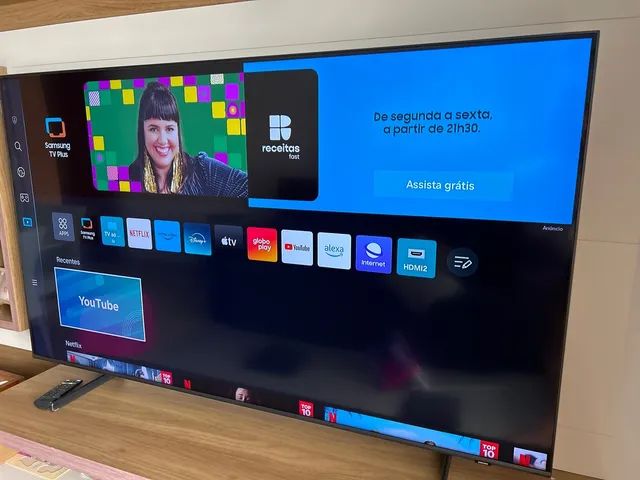 TV QLED Samsung 55 - único dono com nota - Foto 3