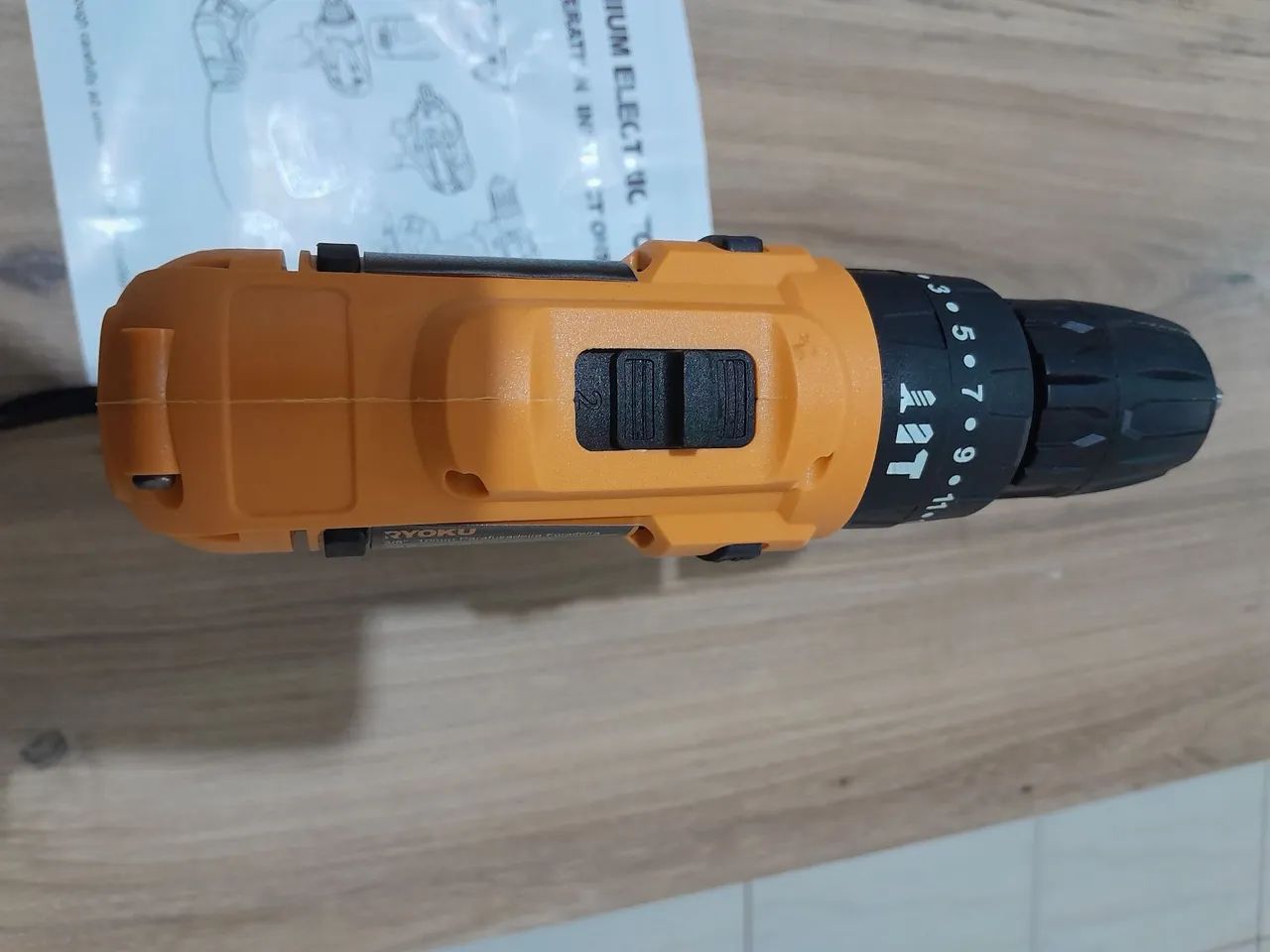 Parafusadeira furadeira de impacto RYOKU Produto novo na caixa - Foto 3