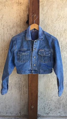 Jaqueta Jeans Cropped