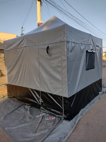 Kit acampamento 3x3 só 2400
