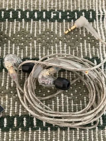 Fone de Ouvido Profissional In-Ear Shure SE215, Transparente - Foto 4