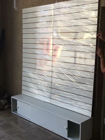 PAINEL  CANALETADO BAÚ COM PORTAS  - Foto 2