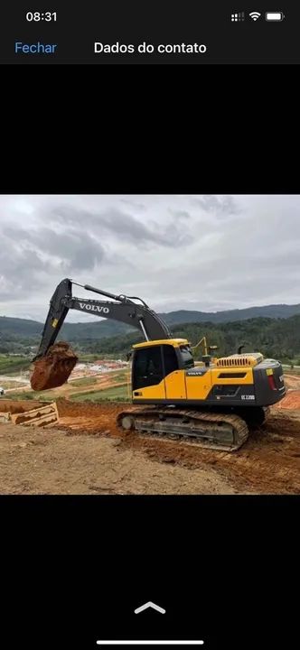 Escavadeira volvo EC200 - Foto 2