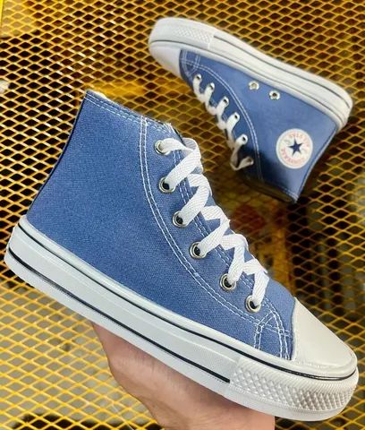 Tênis Botinha Allstar jeans a pronta entrega 