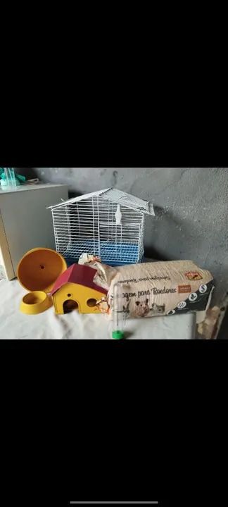 Kit Gaiola para Hamster