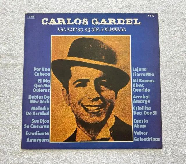 Disco de Vinil Carlos Gardel - Los Exitos de Sus Peliculas - Importado