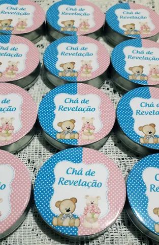 Lembrancinha chá revelação 