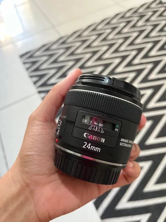 LENTE CANON EF 24MM F/2.8 IS USM - Foto 2