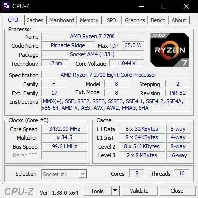 Ryzen 2700 online olx