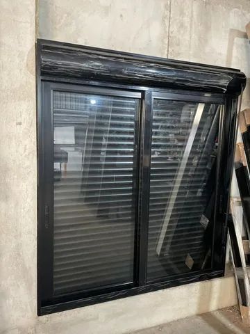 Janela esquadria de alumínio com persiana integrada manual e motorizada, suprema  - Foto 4