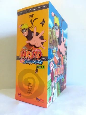 Dvd Naruto Shippuden Box 1 - 1º Temporada, Original Play Arte