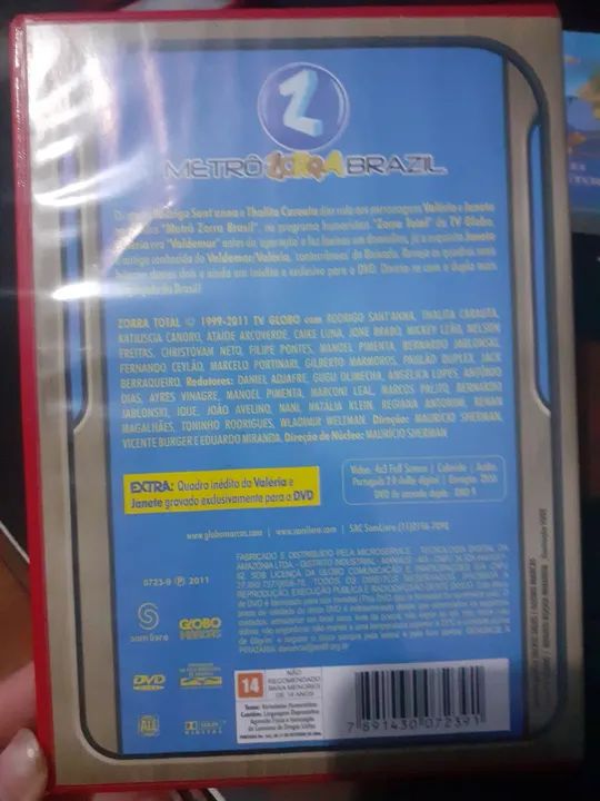 "Metrô Zorra Brazil" DVD, Comédia. - Foto 2