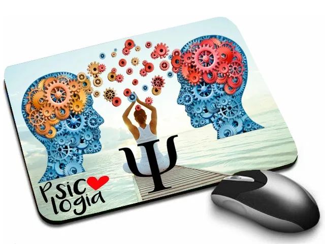 Mousepad Psicologia 17x22 cm