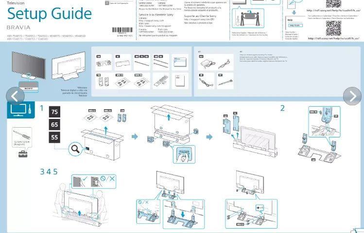 Suporte de TV Sony Bravia 4k XBR-55X850D - Foto 4