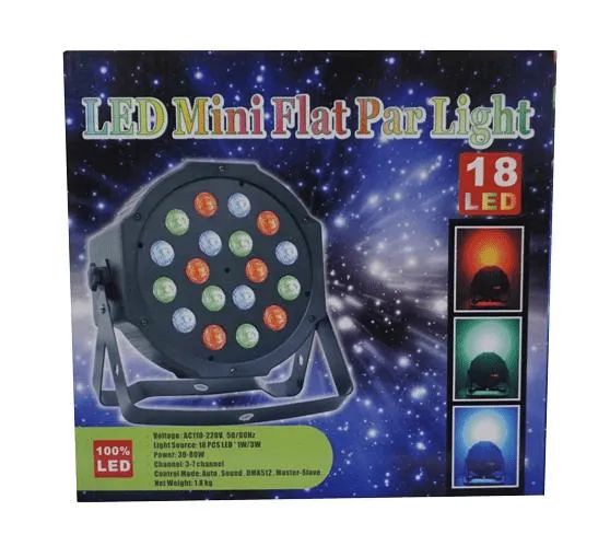 Canhão Refletor Par Led Com 18 Leds - Loja Natan Abreu