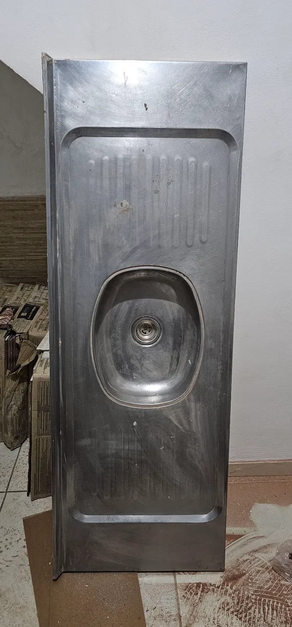 Pia de inox 1,50 x0, 55 Usada