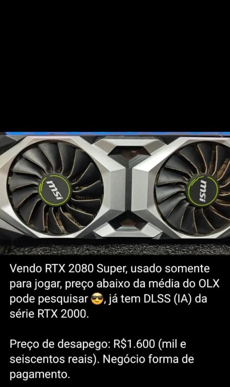 Msi 2080 Olx Gaming Oc 2080 Super Mhs Gtx 2080 Olx Sales
