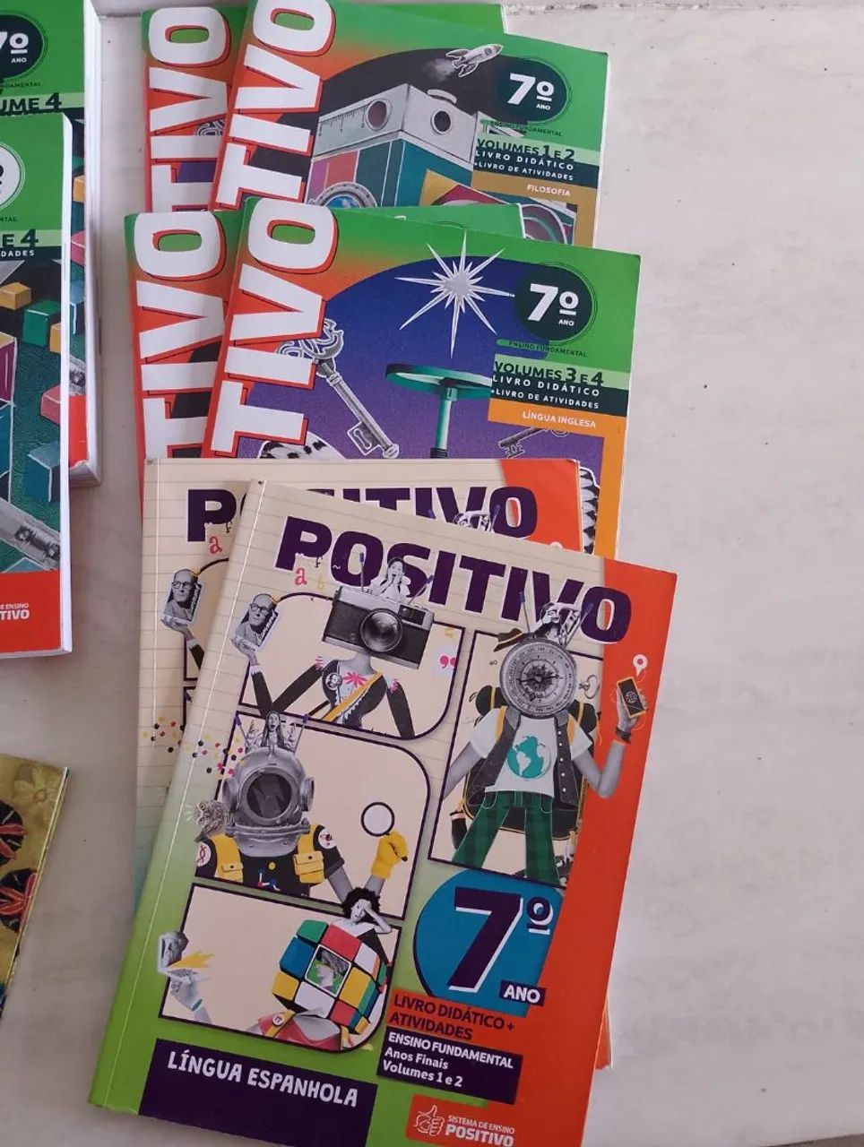 Coleção completa 7°ano Positivo  - Foto 3