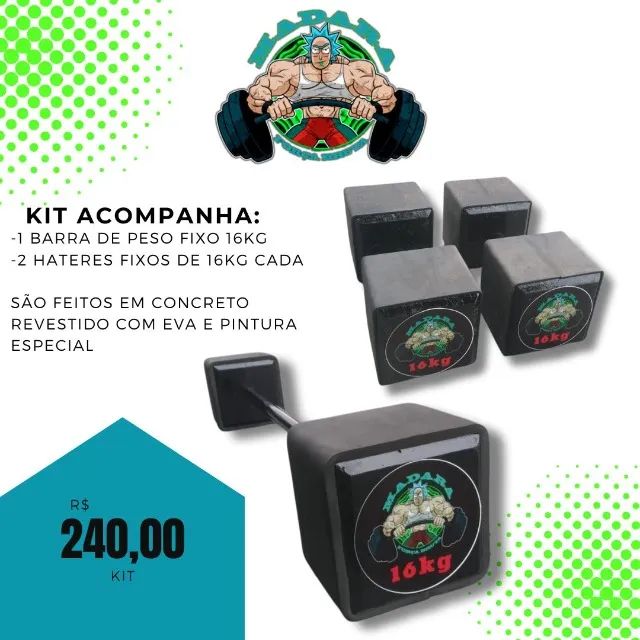 KIT PESO FIXO
