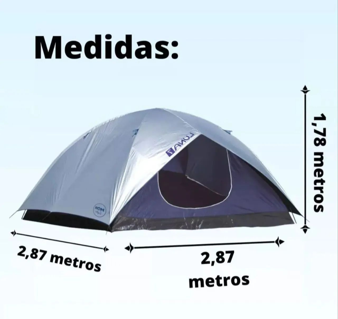 Barraca de Camping Luna 7 Mor - Foto 2