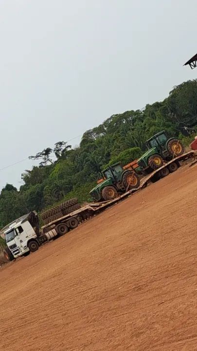 Faço fretes com prancha 2 e 3 eixos - Foto 6