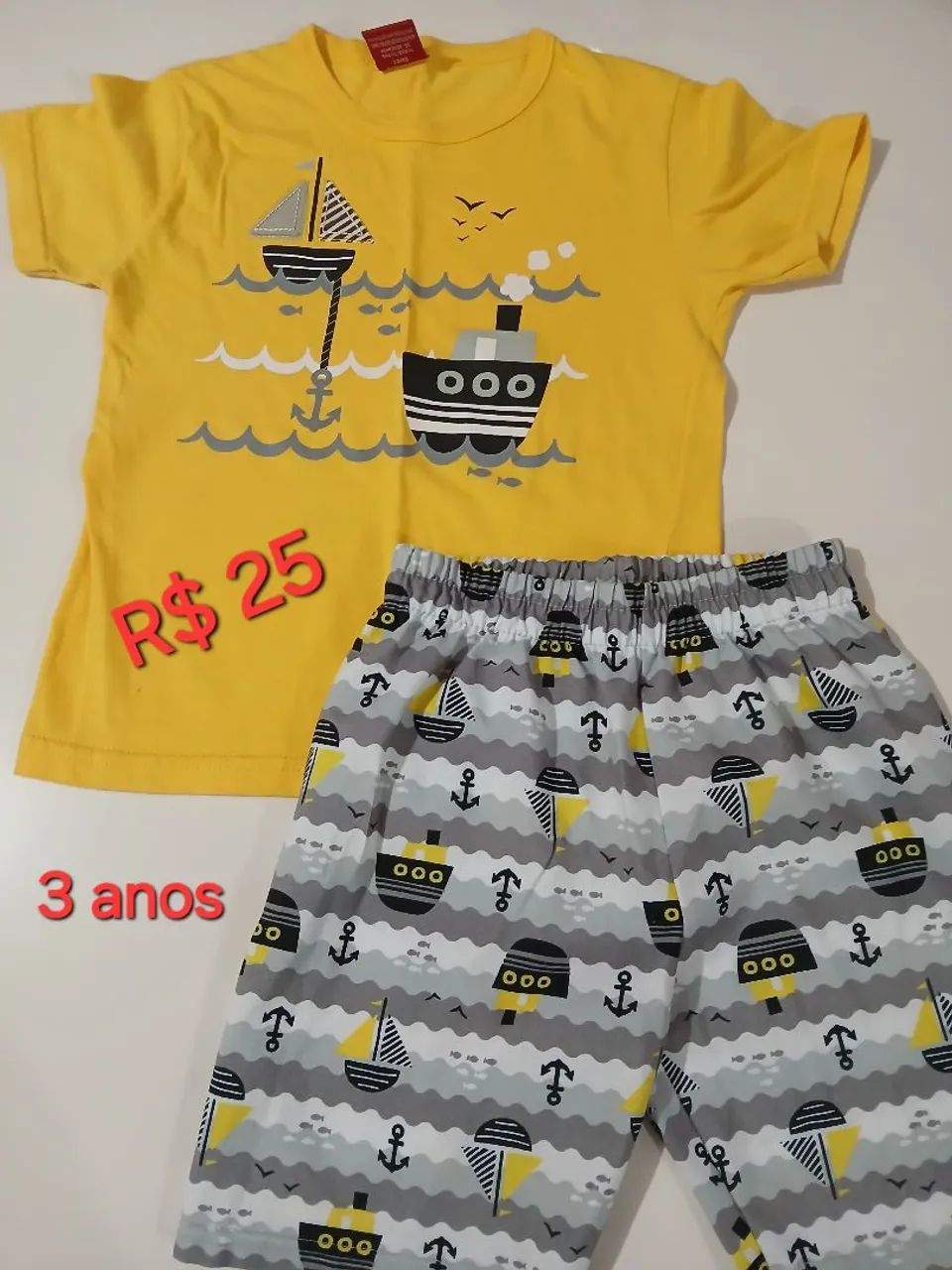 Conjunto Infantil Speed Gost - 6 Anos - Foto 4