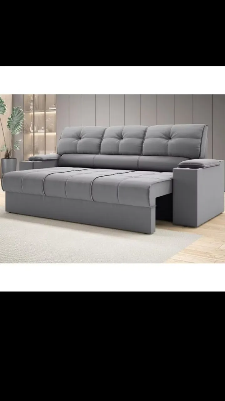 ? O Sofá dos Sonhos Chegou! Conforto, Estilo e Economia em um só lugar! ?