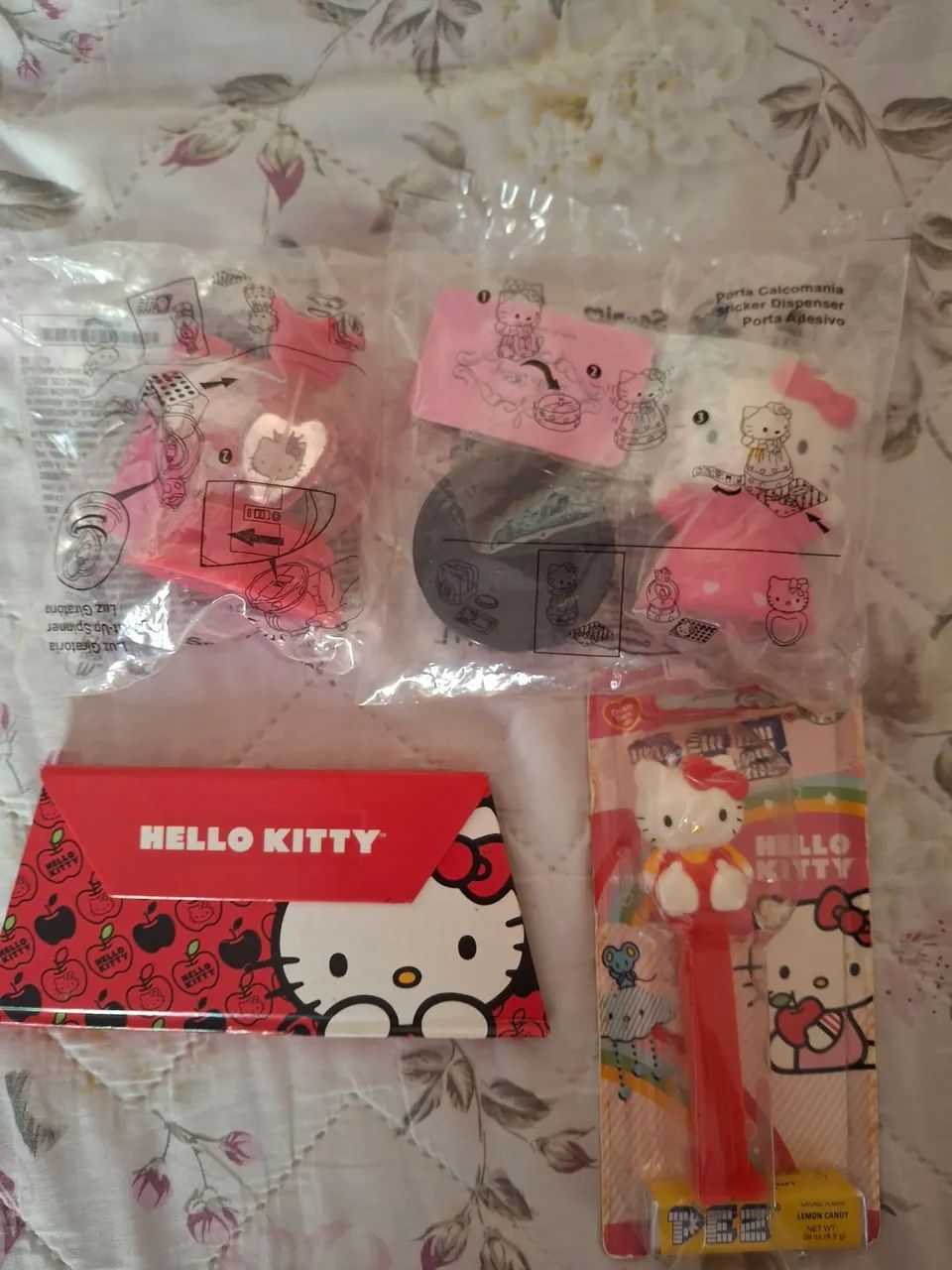 Kit Hello Kitty McDonald's NOVO 