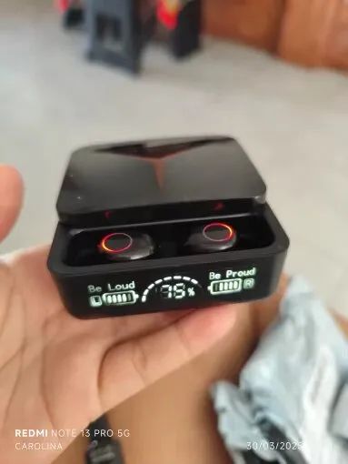 Fone de ouvido Bluetooth Gamer Novo Promoção  - Foto 5