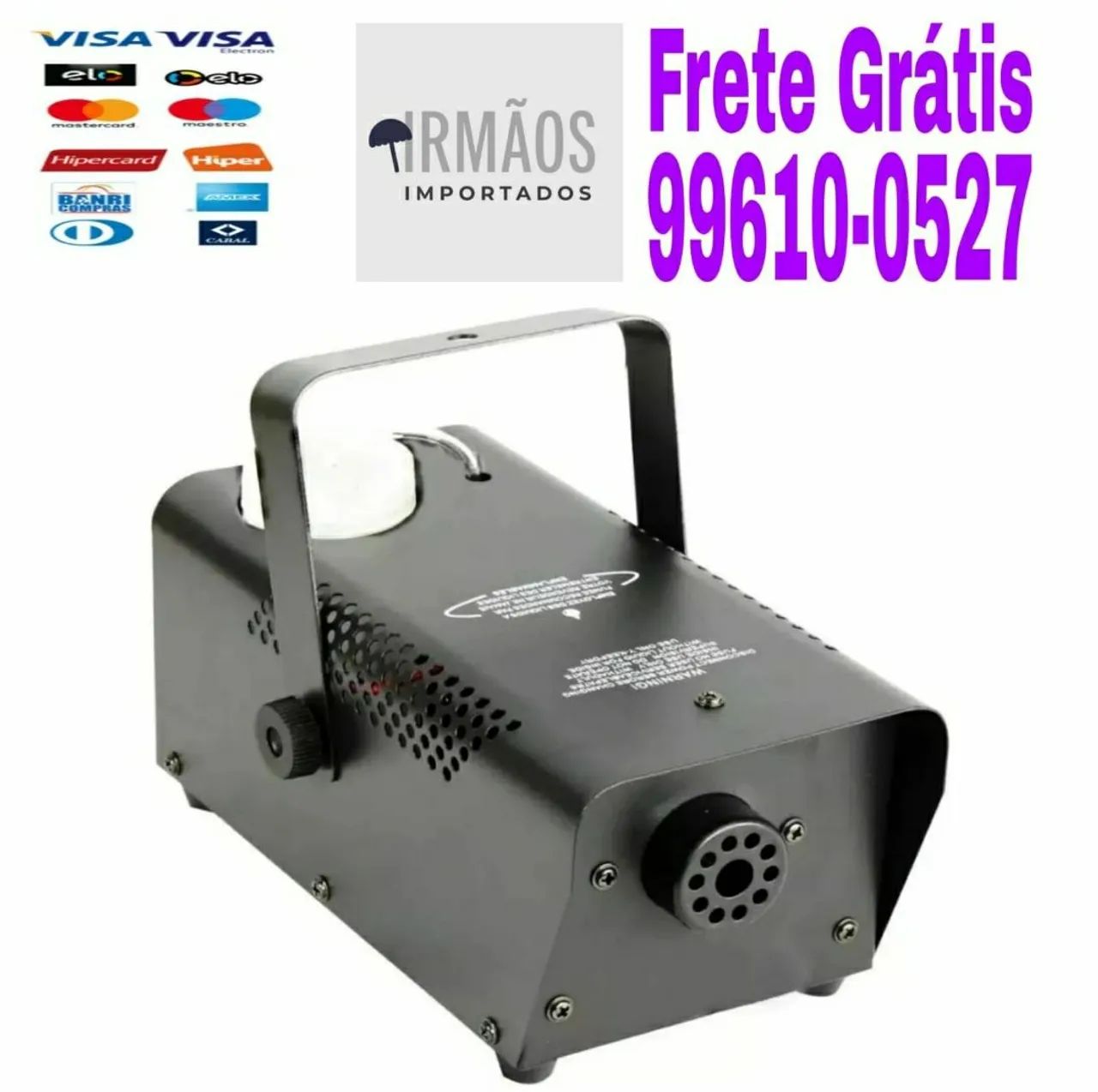 Máquina de Fumaça 600w Sem Led