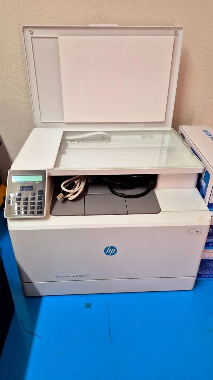 Impressora Multifuncional Cor Hp Laserjet Pro M182nw 220v - Foto 2
