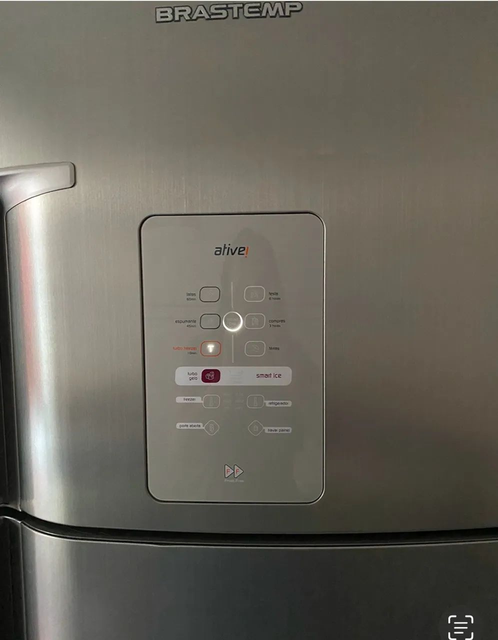 ?  Mudança ? Geladeira Brastemp inox grande  - Foto 2