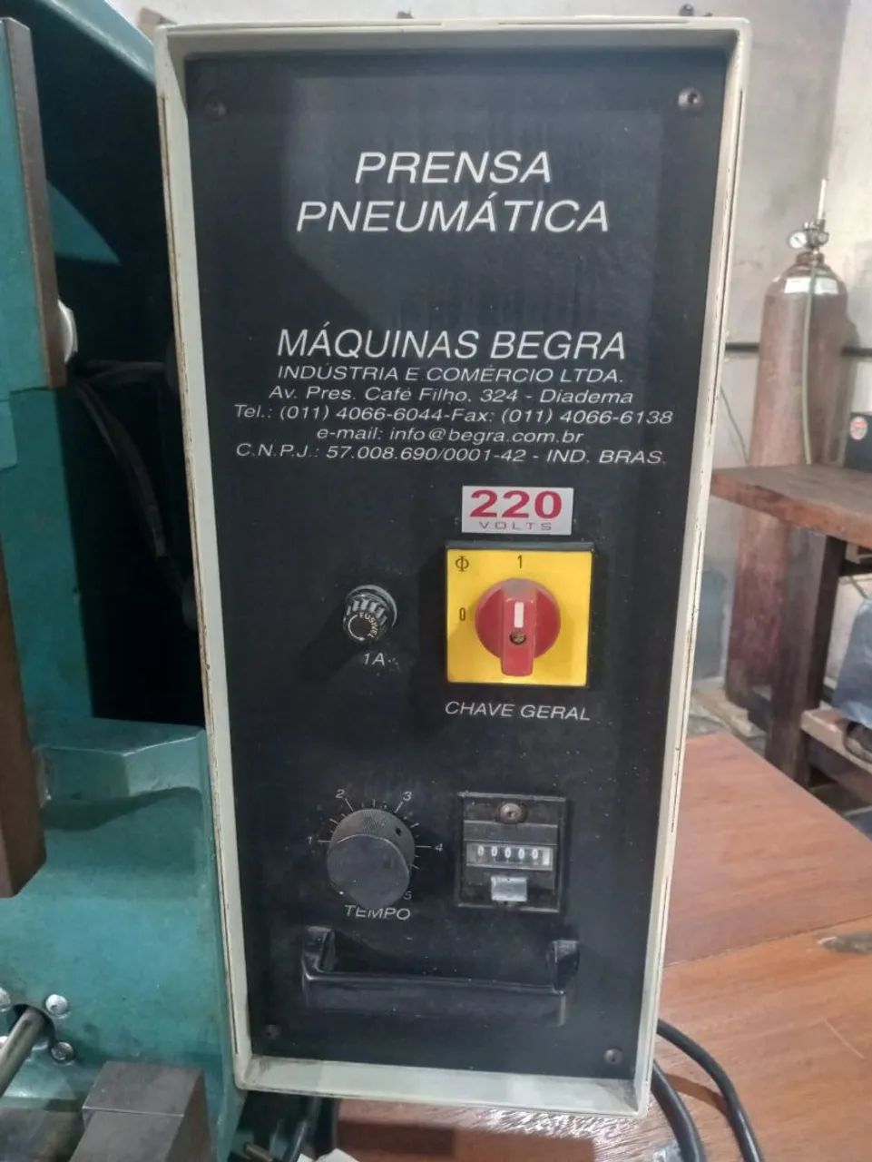 Prensa pneumática BEGRA com BIMANUAL  - Foto 5