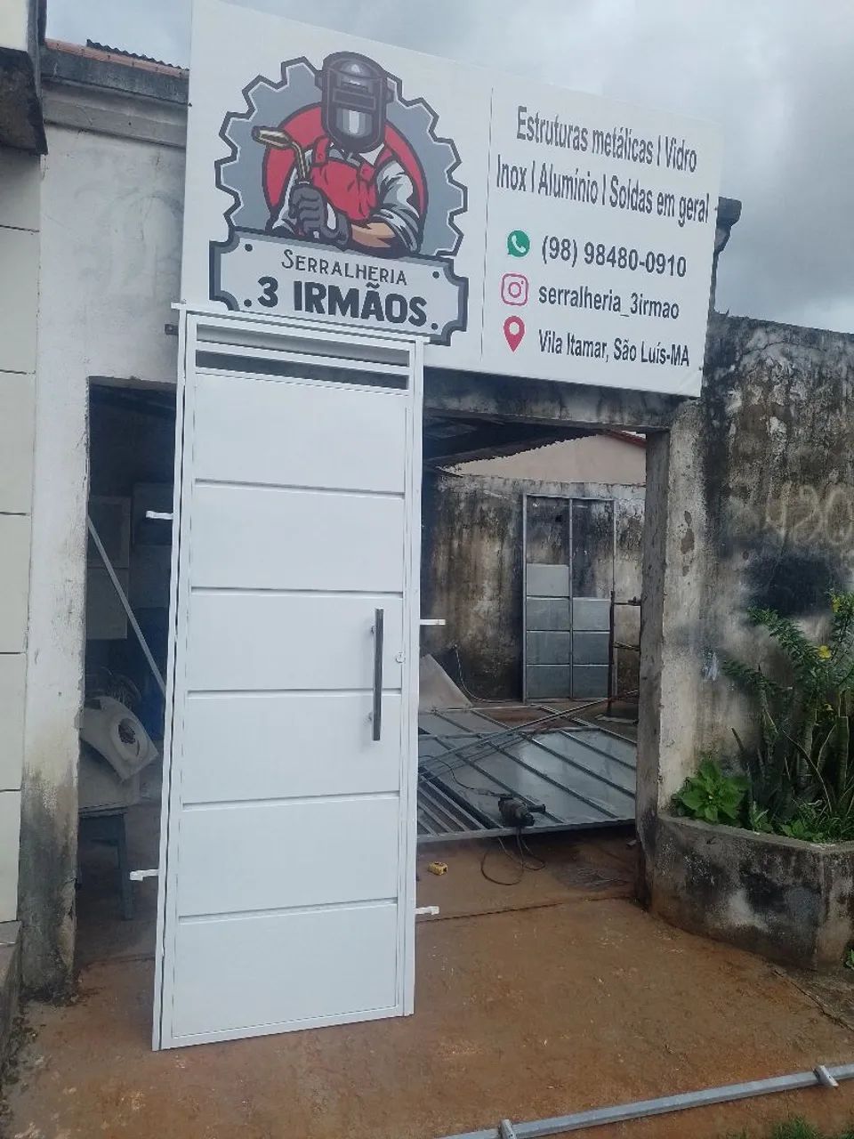 Porta de Segurança em Aço