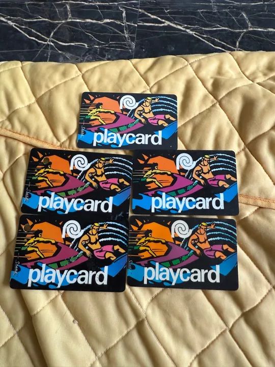 Cartões Playcard Antigos