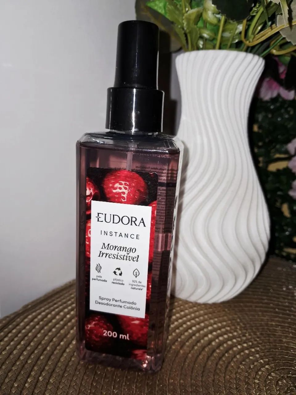Body splash morango irresistível 200ml