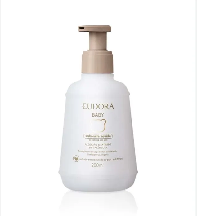 Sabonete Líquido Eudora Baby Cabeça aos Pés 200ml
