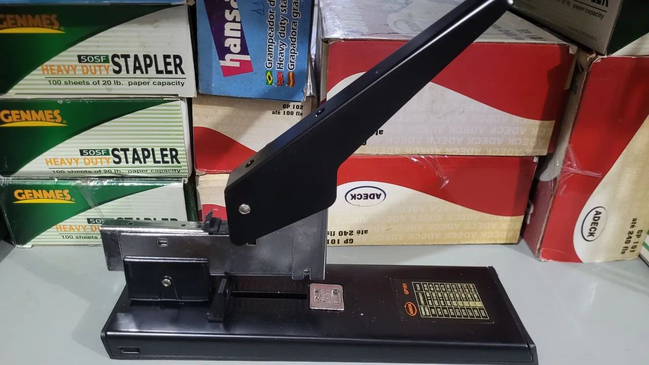 Grampeador ADECK GP101 para até 240 folhas - Foto 2