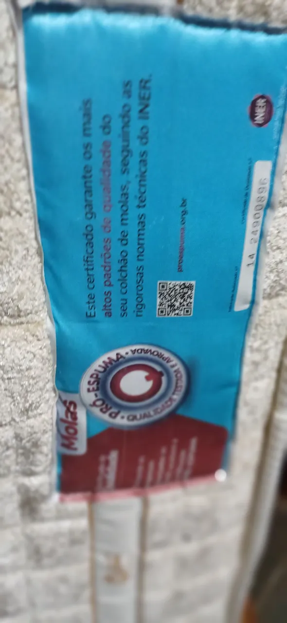 Colchão Molas Pro-Espuma - Qualidade Aprovada