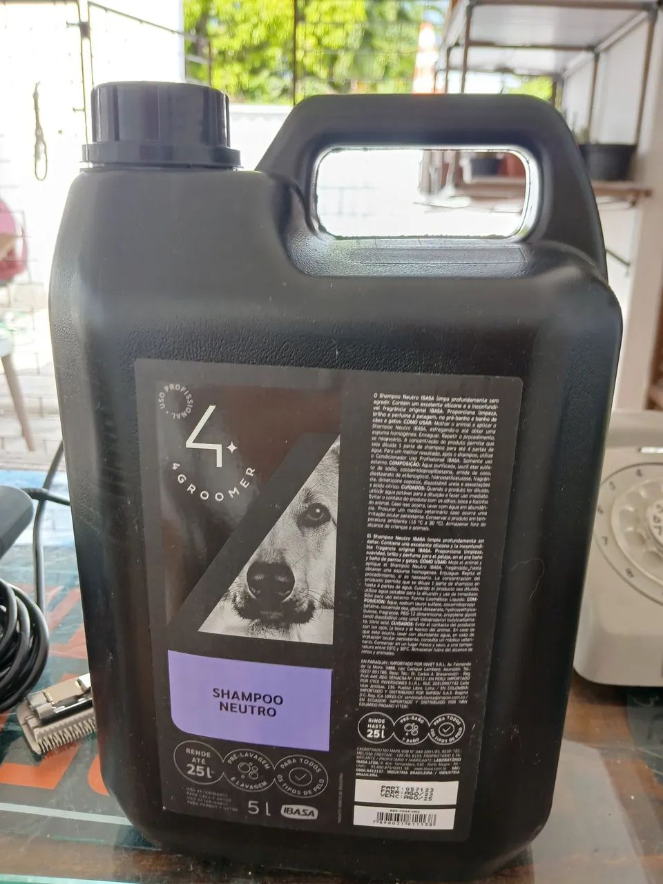 SHAMPOO NEUTRO IBASA PARA LINHA PET 5 LITROS  - Foto 4