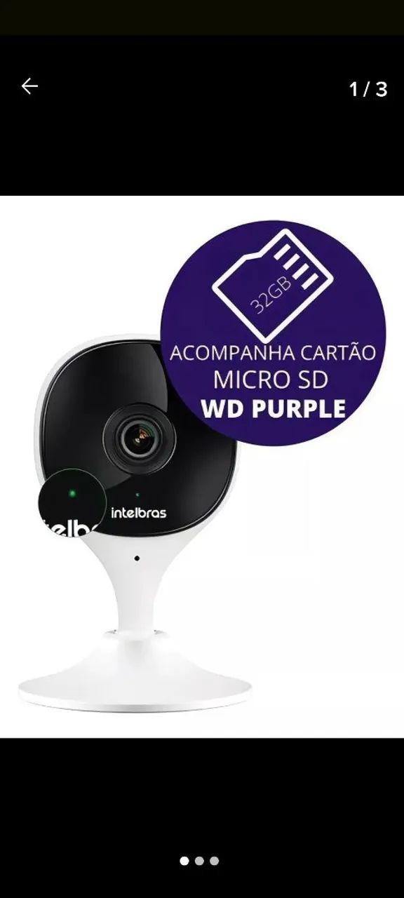 Câmera de segurança wi-fi 