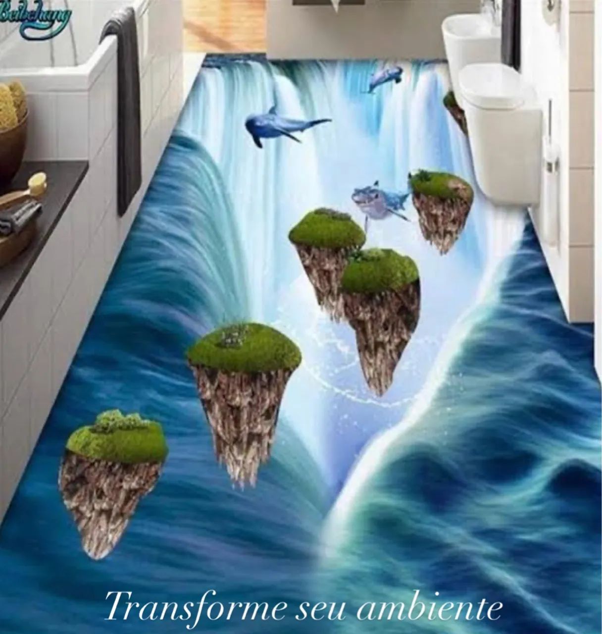3D Liquid Porcelain Tile