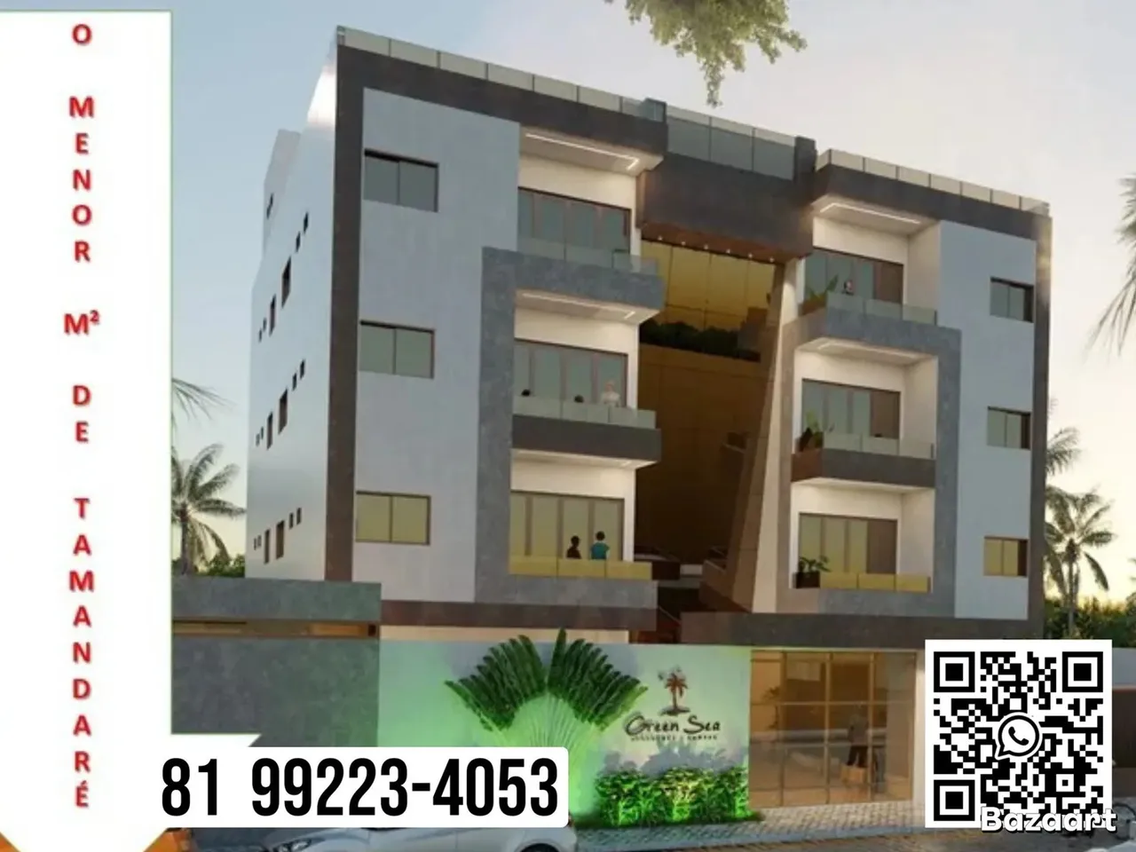 PRAIA DE TAMANDARE 70M2 PROXIMO A VILA PADRE ARLINDO