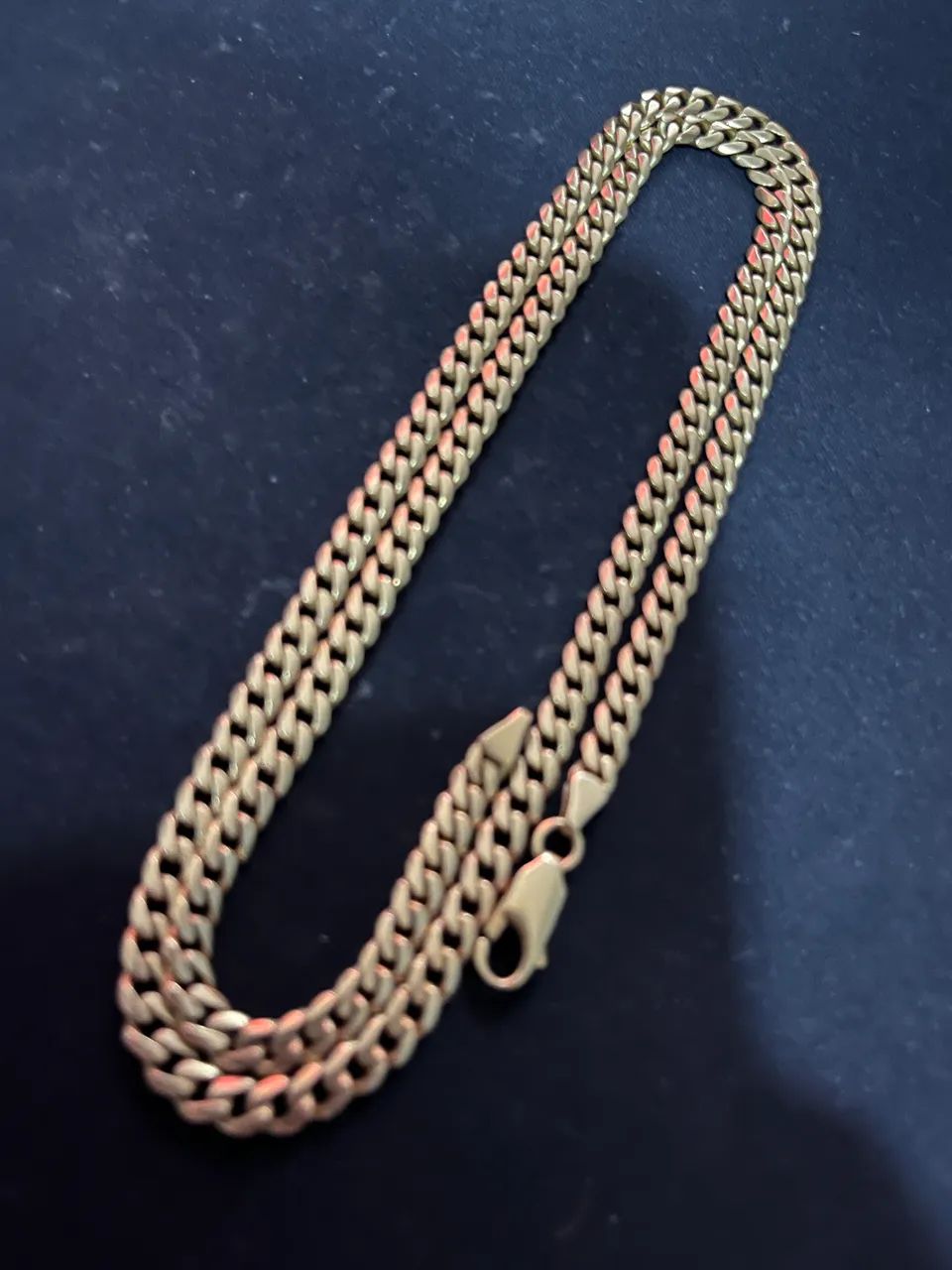 Cordao e pulseira em ouro 18k (comprado na Italia) - Foto 2